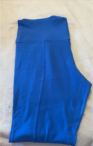 Lululemon blue zip up leggings  thumbnail 5