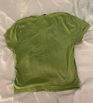 Sincerely Jules Cropped Green Shirt thumbnail 2