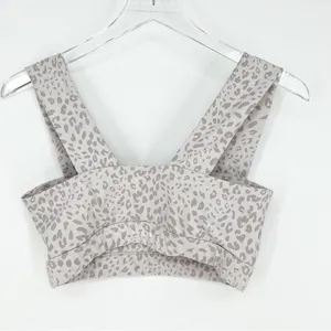 All Fenix Animal Print Bandeau Activewear‎ Sports Bra Women's M Gray Gym Girl thumbnail 3