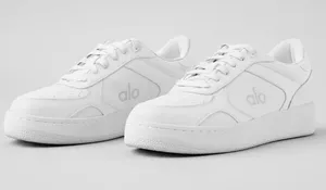 ALO Yoga White Recovery Mode Sneakers size 8.5 thumbnail 1