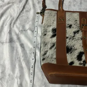 Myra Bag Crossbody Two Sided Purse Brown thumbnail 6