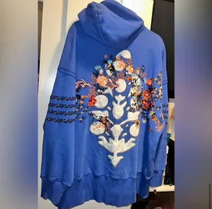 FP Movement At My Best Embroidered Sweat Hoodie In Steller Blue Size:S All embroidered No refunds or cancellation’s thumbnail 8
