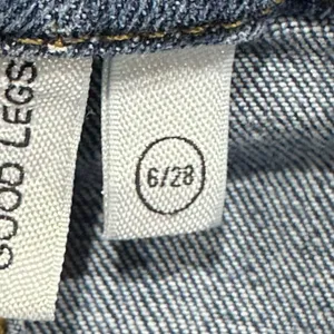 Good American Good Legs Skinny‎ Blue Denim Jeans Size 6/28 thumbnail 6