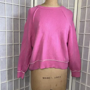 Anthropologie Pilcro Pink Oversized Cozy Coquette Balletcore Sweater Size XXS thumbnail 4