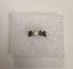 Rhombus stainless steel ring thumbnail 1
