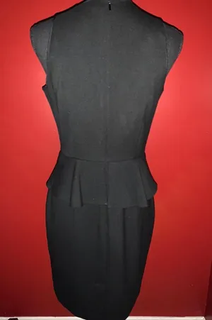 Loft Peplum Knee Length Dress thumbnail 2