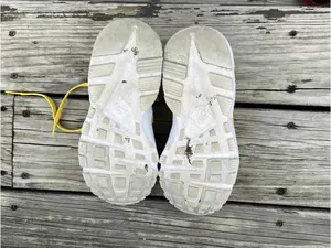 Nike Huarache Run GS 'Yellow' Size 6y Women’s Size 7.5 thumbnail 6