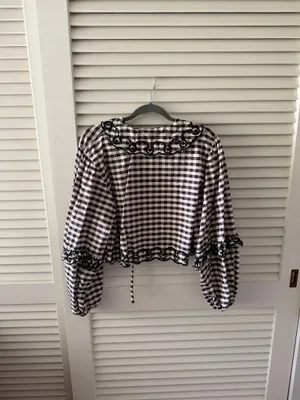 Maeve Anthropologie Plaid Blouse thumbnail 4