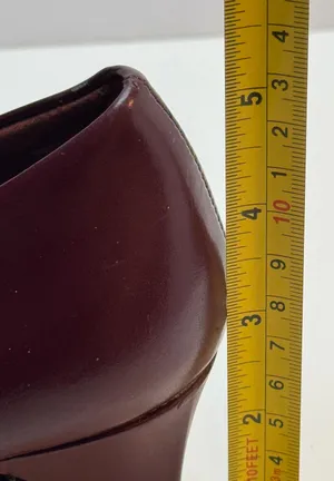 Ashley Taylor Burgundy Pumps Size 9 thumbnail 9