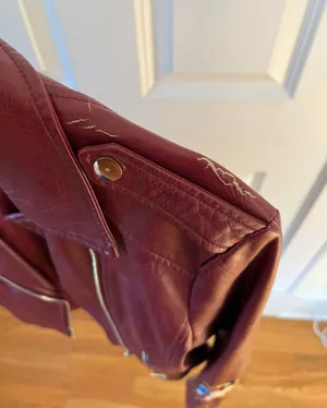 Studio F faux leather jacket Size M thumbnail 4