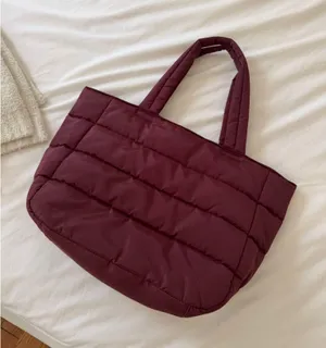Slipts 59 Red Burgandy Workout Bag Tote thumbnail 1
