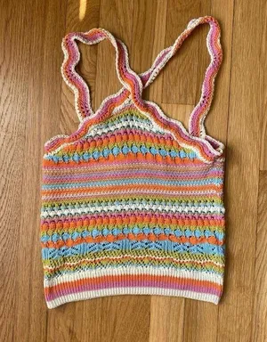 ZARA Crochet Top thumbnail 1