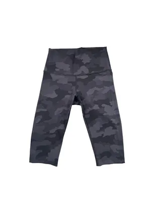 Lululemon Align High Rise Crop Leggings 4 Black/Gray Camo 21" thumbnail 2