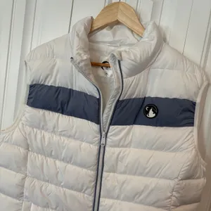 Zyia White Vondelpark Puffer Vest Size‎ XL thumbnail 3