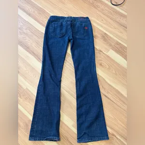 Y2K Miss Me Red Label Drew Low Rise Boot Cut Jeans thumbnail 2