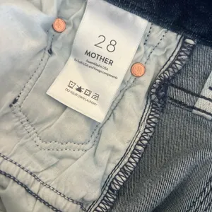 Mother High Waisted Looker Blue Jeans thumbnail 6