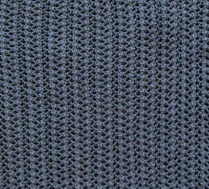 CALVIN KLEIN navy blue crochet sweater thumbnail 4
