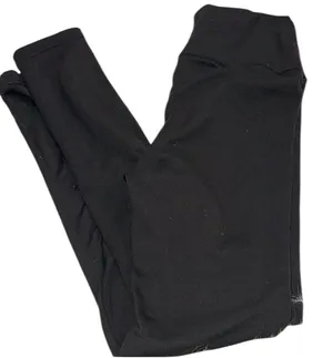 Women’s Black fleece Leggings size small/medium thumbnail 1