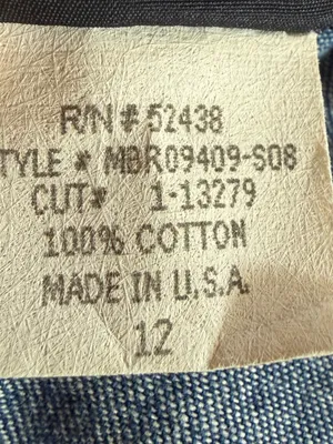 VS Vintage Studio Jean Skirt Size 12 Blue thumbnail 4