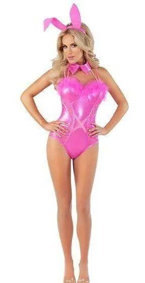 NEW Starline Legally Blonde Pink Bunny Costume Size Small thumbnail 1