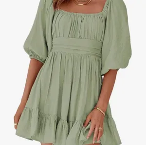 XL Green Summer Dress thumbnail 1