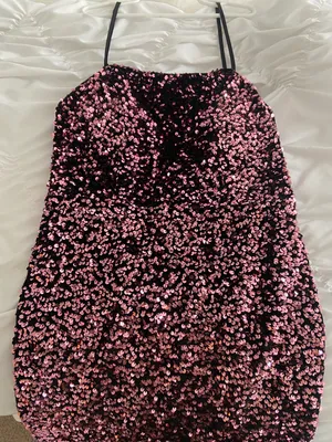 Sparkly Dress Purple thumbnail 3