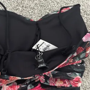 Express Floral Ruched Bodysuit thumbnail 5
