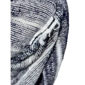 Abercrombie & Fitch Navy Blue White Striped Full Zip Up Long Sleeve Hoodie Sz XS thumbnail 5