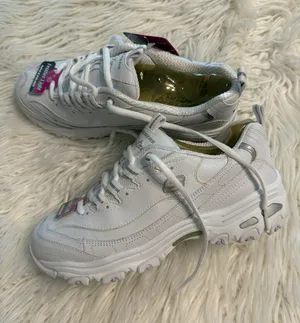 Skechers Classic Women's White Platform Sneakers size 9 brand new thumbnail 1