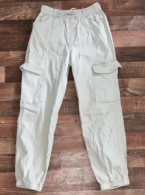 Refuge Light Gray Cargo Joggers thumbnail 1