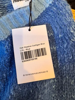 NWT Princess Polly Bright Blue Button Front Cardigan Sweater L thumbnail 9