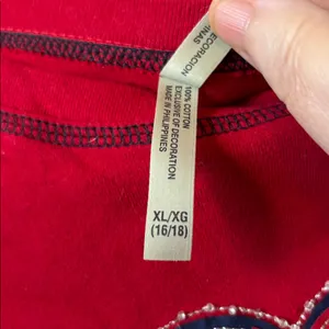 White Stag Red Crew Neck Top XL thumbnail 4