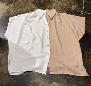 Shein Button-Up Top thumbnail 1