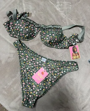 Strawberry Milk Mob Bikini Green Size XL thumbnail 1