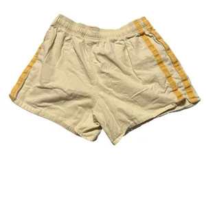 Champion tan pull on shorts side stripe logo floral size medium drawstring thumbnail 7