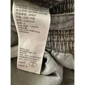 Abercrombie & Fitch Women S Olive Green Paperbag Waist Utility Tapered Pants Tie thumbnail 8