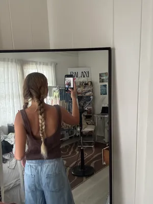 Brown knit tank Size XS thumbnail 2