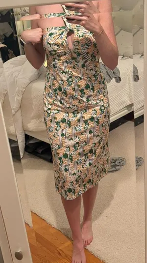 Zara Halter Dress NWT thumbnail 2