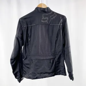 Fox Racing Dakota Full Zip Nylon Moto Jacket in‎ Black Size Medium thumbnail 8