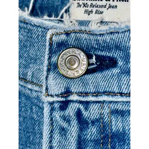 Abercrombie & Fitch The ’90s Relaxed Jean High Rise Blue Denim Jeans Size 31 12 thumbnail 5