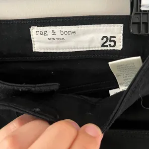 Rag & Bone Nina High waisted ankle cigarette Jeans Black Size 25 size 0 / 2 thumbnail 14