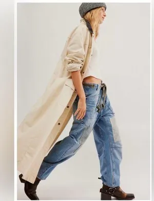 NWOT Free People Hunter Duster Western Jacket thumbnail 1