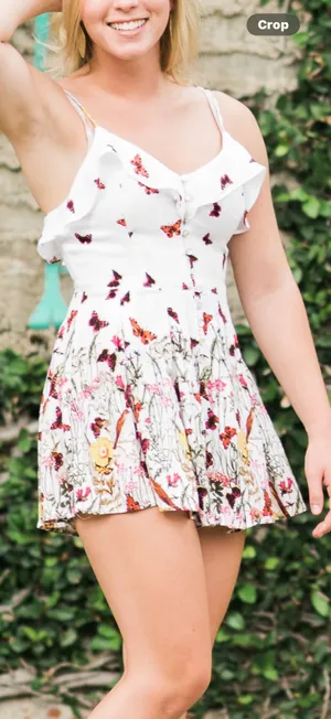Butterfly Romper Forever 21 thumbnail 2