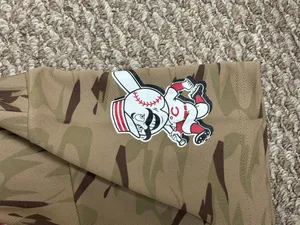 Cincinnati Reds Camouflage Ken Griffey Jr #3 MLB Jersey thumbnail 8