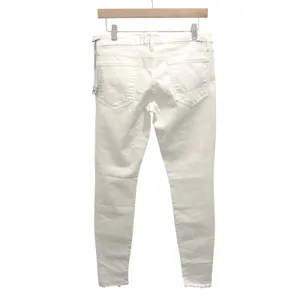MOTHER The Looker Broken Mirror White Skinny‎ Jeans Women's Size 30 thumbnail 5