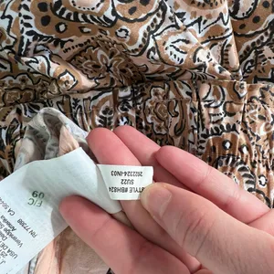 J. Crew Pull On Cotton Poplin Shorts in Ornate Paisley Size Medium thumbnail 10
