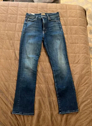 MOTHER Denim Jeans Swooner Rascal ankle thumbnail 1