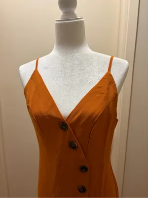 Women's Spaghetti Strap Button thumbnail 6