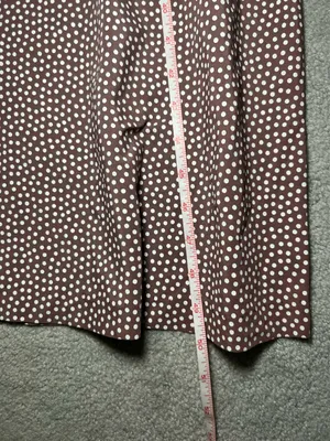 Vintage 90s Made in the USA Alyn Paige Maxi Polka Dot Dress thumbnail 4