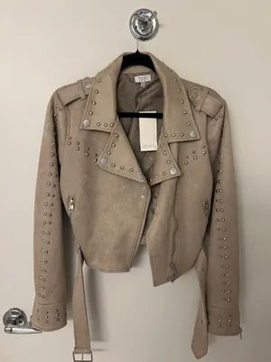 Tobi Studded Suede Jacket thumbnail 2